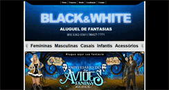 Desktop Screenshot of fantasiasblackwhite.com.br