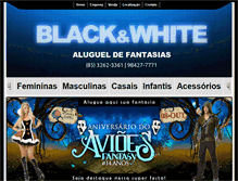 Tablet Screenshot of fantasiasblackwhite.com.br